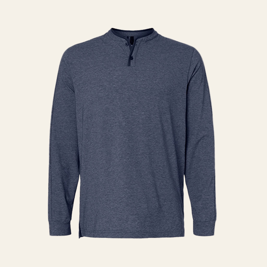 Collegiate Navy Melange - A597 - FRONT