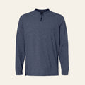 Collegiate Navy Melange - A597 - FRONT