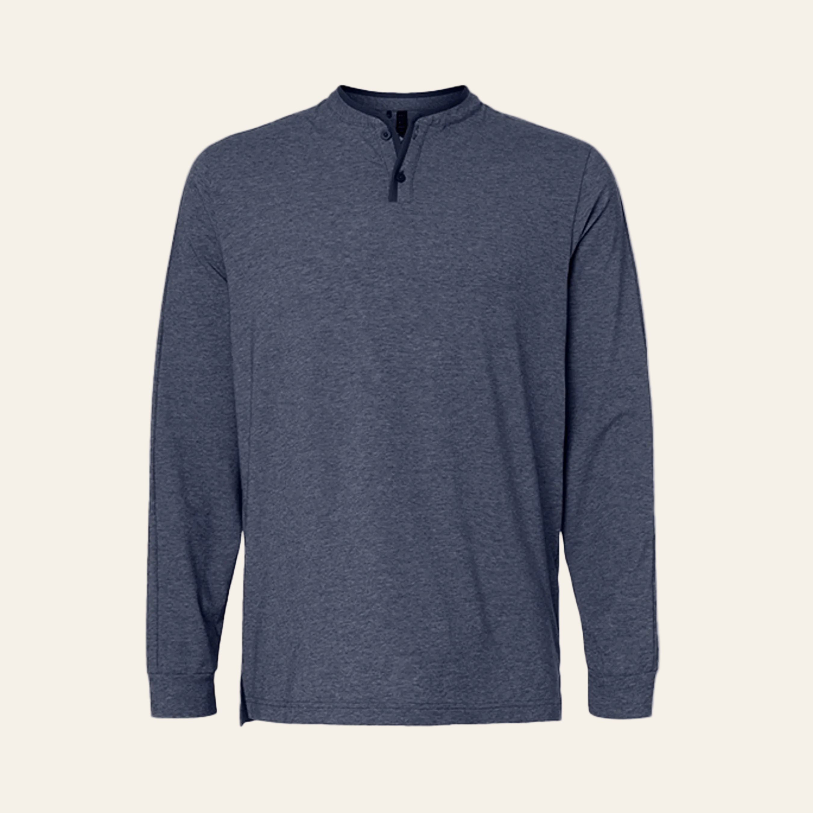 Collegiate Navy Melange - A597 - FRONT