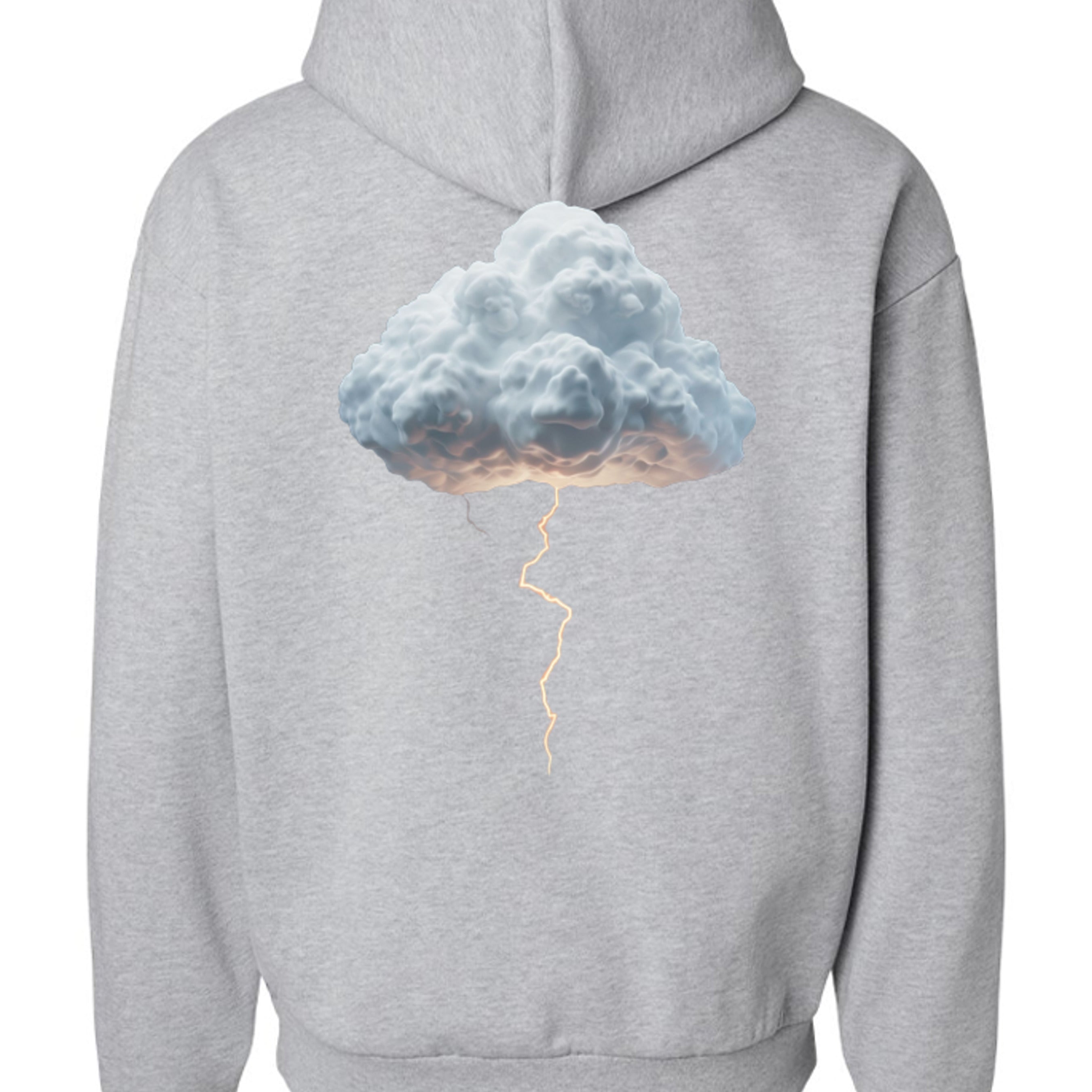 Grey Heather - IND420XD - BACK
